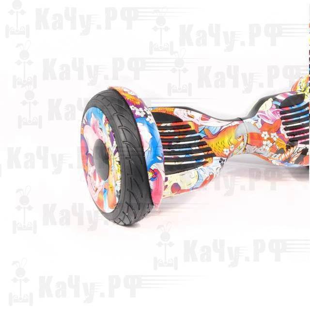 Гироскутер Fatwheel 10,5 дюймов, Джунгли Рыбы